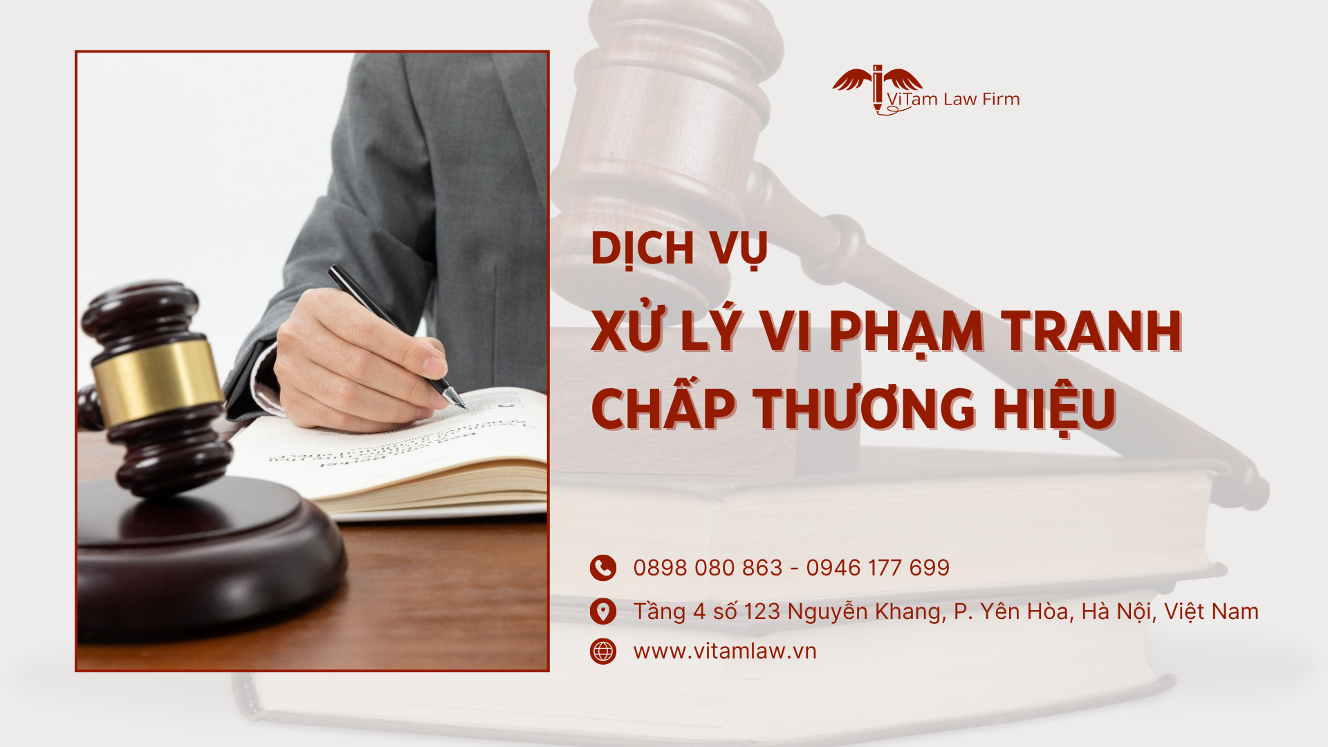 dịch vụ xử lý vi phạm tranh chấp thương hiệu